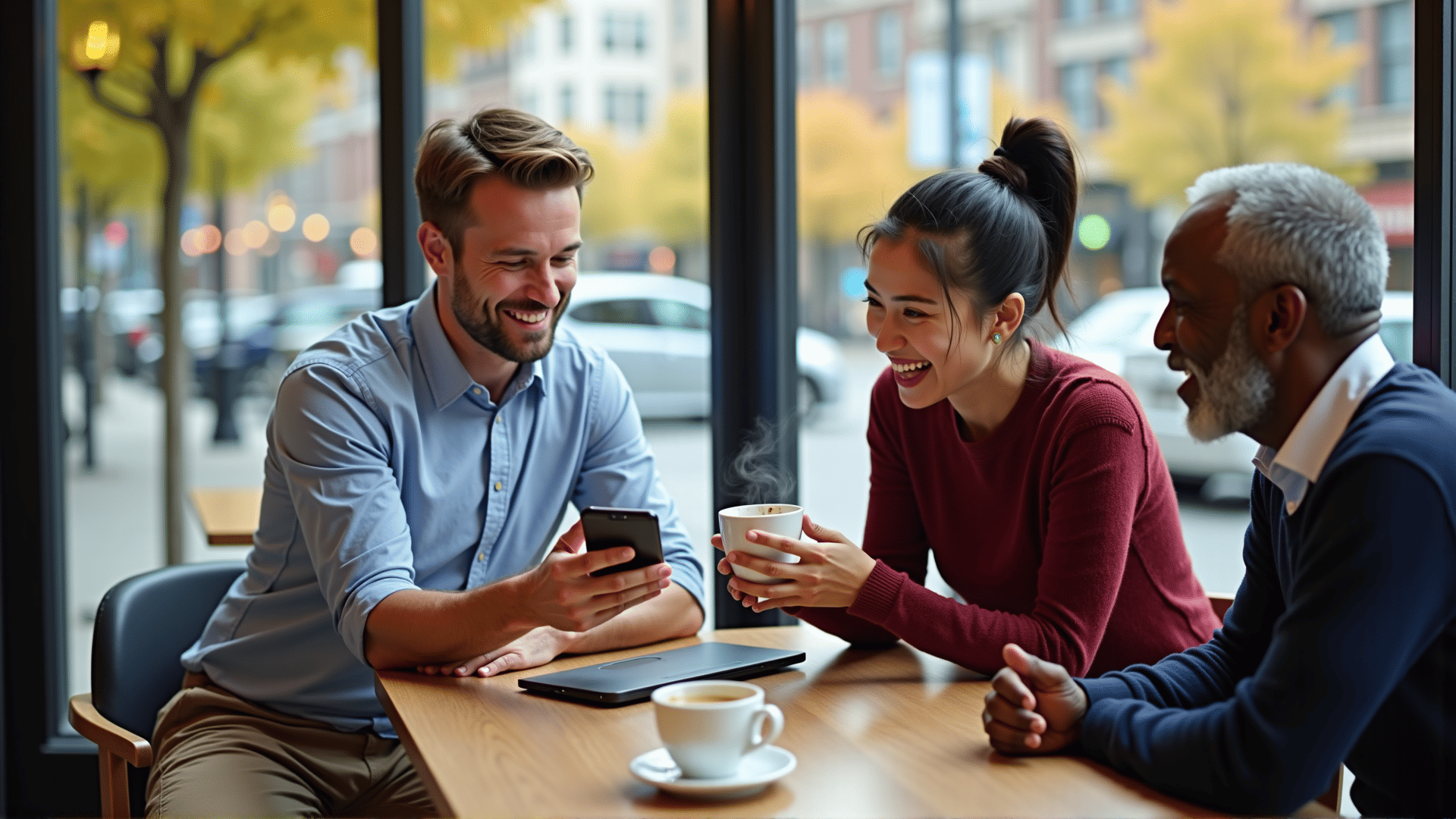 Satisfied customers sharing their experiences with Digital Business' CIBC services